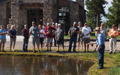 West yellowstone casting pond